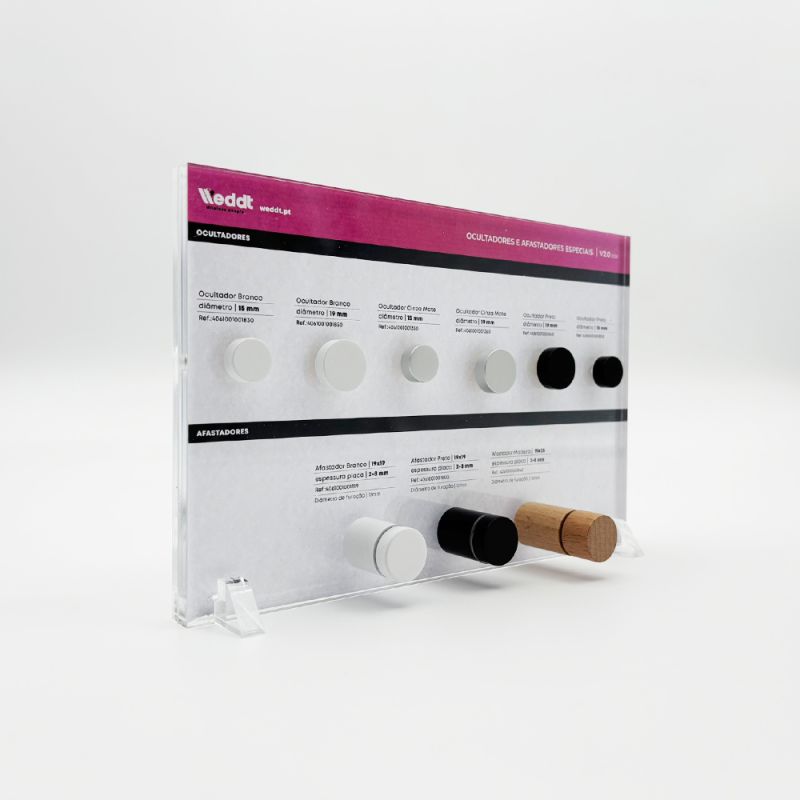 Muestrario de Separadores/Ocultadores